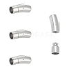 4Pcs 316 Surgical Stainless Steel Bayonet Clasps STAS-UN0059-06-1