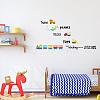 PVC Wall Stickers DIY-WH0228-354-4