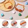 Adjustable Braided Nylon Cord Macrame Pouch Bracelet Making AJEW-SW00013-14-3