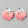 Opaque Resin Pendants CRES-CJC0011-004H-P-1