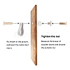 PU Leather Drawer Cabinet Handles DIY-WH0258-81C-5
