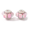 Sparkling Acrylic Rhinestone Beads CLAY-NH0003-01S-2