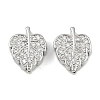 Brass Micro Pave Cubic Zirconia Multi-Strand Links KK-F906-21P-1