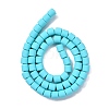 Handmade Polymer Clay Bead Strands X-CLAY-ZX006-01-77-4