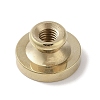 Golden Tone Wax Seal Brass Stamp Head DIY-B079-02G-21-2