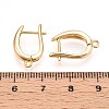 Brass Hoop Earring Finding KK-N261-39G-3