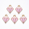 Alloy Enamel Charms ENAM-N054-027C-1