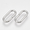 Tarnish Resistant 304 Stainless Steel Linking Rings X-STAS-S079-83A-2