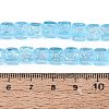 Handmade Foil Glass Beads Strands FOIL-Q002-04C-4