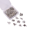 Tibetan Style Alloy Pendants TIBEP-CJ0001-15-4
