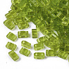 2-Hole Glass Seed Beads SEED-T003-01B-07-1