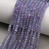 Dyed Natural White Jade Beads Strands GG-CBAF9EE-A17-3x4mm-1
