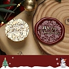 Christmas Theme Wax Seal Brass Stamp Head TOOL-R125-05E-1