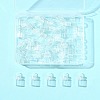 50Pcs Glass Bottle Pendant Decoration BOTT-FS0001-06-8