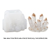 DIY Crystal Cluster Display Decoration Silicone Molds DIY-YWC0003-02A-2