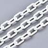 Handmade Opaque Acrylic Paperclip Chains KY-S166-002K-1