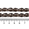 Transparent Glass Beads Strands EGLA-N013-T6mm-D27-4