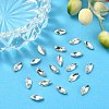 20Pcs Pointed Back Glass Rhinestone Cabochons RGLA-YW0002-01-5