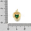 Brass Glass Pendants KK-E802-16G-B-3