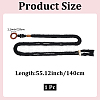 Handmade Weaving Cotton Waist Chain Belts for Women Ladies Dress AJEW-WH20017-73D-2