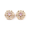 Rack Plating Brass Micro Pave Cubic Zirconia Beads KK-F879-03G-02-1