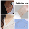 80Pcs 4 Styles Tibetan Style Alloy Connector Charms FIND-NB0003-90-5