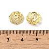 Rack Plating Brass Beads Caps KK-B088-02C-G-3