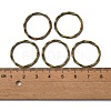 Tibetan Style Linking Rings X-PALLOY-A017-AB-FF-4