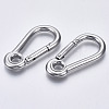Tarnish Resistant 304 Stainless Steel Rock Climbing Carabiners STAS-N087-23A-01-2