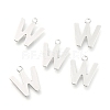 Non-Tarnish 201 Stainless Steel Charms X-STAS-C021-06P-W-1