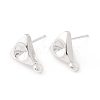 304 Stainless Steel Stud Earring Findings STAS-P308-06S-1