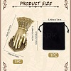 Alloy Hand Shaped Bookmark Clip AJEW-CP0006-94B-AB-2