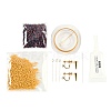 MIYUKI Seed Beads Branch Earrings Making Kits DIY-H165-03B-3