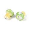 Handmade Porcelain Beads PORC-N012-03G-3