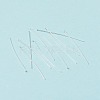 Brass Flat Head Pins KK-WH0058-03D-S-4