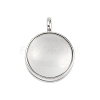 304 Stainless Stee Locket Pendants STAS-S132-15P-04-1