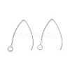 Tarnish Resistant 316 Stainless Steel Earrings Finding STAS-B025-01P-1