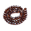Electroplate Glass Beads Strands EGLA-A044-T8mm-A02-3