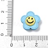 Spray Painted Alloy Beads PALLOY-S038-14A-3