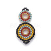 MIYUKI & TOHO Handmade Japanese Seed Beads Links SEED-A027-G25-2