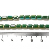 Electroplate Glass Beads Strands EGLA-D031-01E-4
