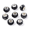 Transparent Resin European Beads RPDL-T003-08A-3