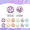 Crackle Transparent Glass Beads Strands GLAA-YW0005-73A-3