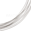 Rhodium Plated Sterling Silver Wire FIND-WH0127-32A-2