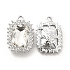Alloy Glass Pendants ALRI-C007-06P-2