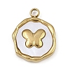 Natural White Shell Pendants STAS-D385-01B-G-1