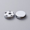 Zinc Alloy Slide Charms ENAM-WH0047-17-2