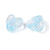 Handmade Foil Lampwork Beads Strands FOIL-T008-08E-3