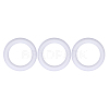 3Pcs Ring Silicone Focal Beads JX895B-01-1