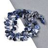 Natural Sodalite Nuggets Beads Strands G-B125-A18-01-2